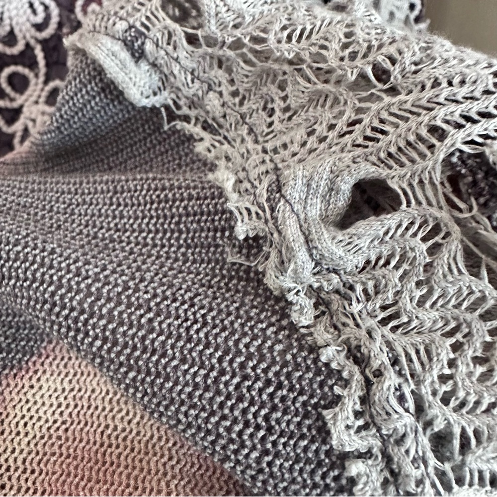 Anthropologie Aratta Silent Journey Black and Gray Patchwork Maxi Skirt - Picture 8 of 11